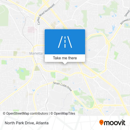 Mapa de North Park Drive