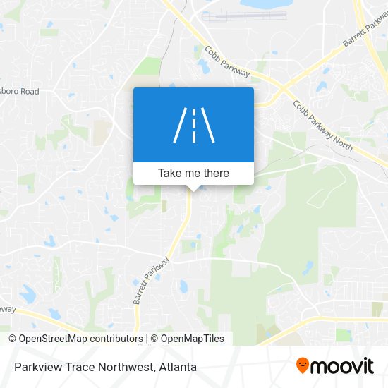 Parkview Trace Northwest map