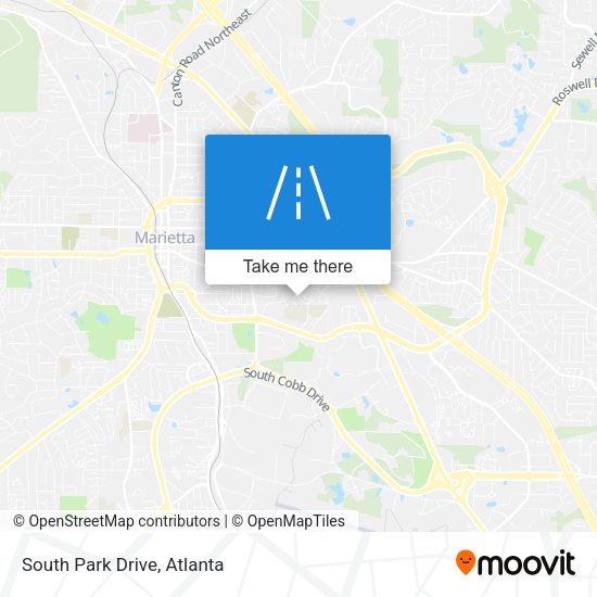 Mapa de South Park Drive