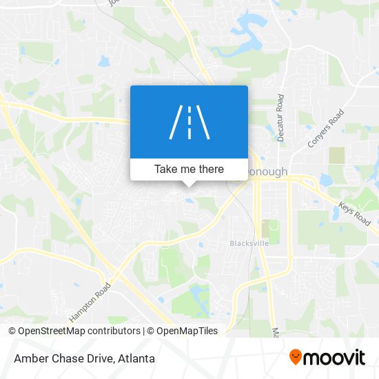 Mapa de Amber Chase Drive