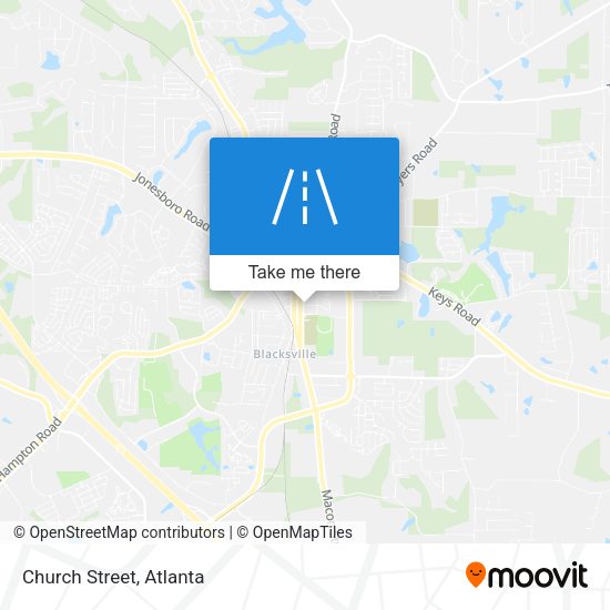 Mapa de Church Street