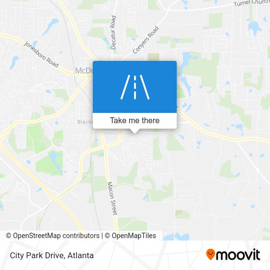Mapa de City Park Drive