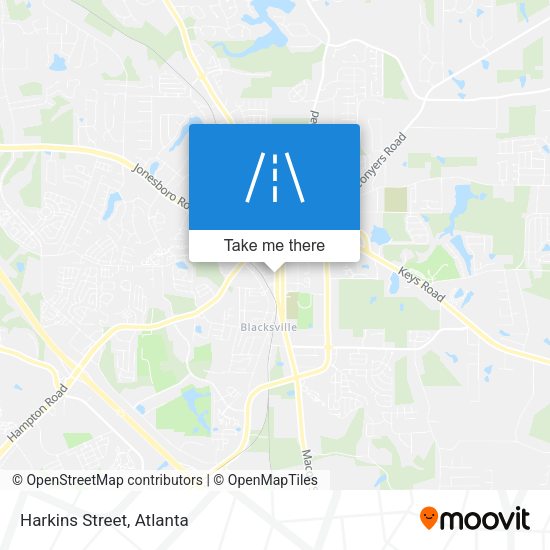 Mapa de Harkins Street