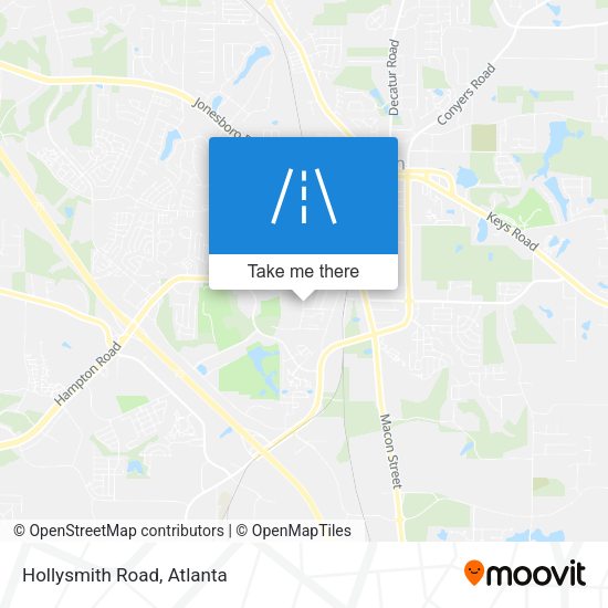 Mapa de Hollysmith Road