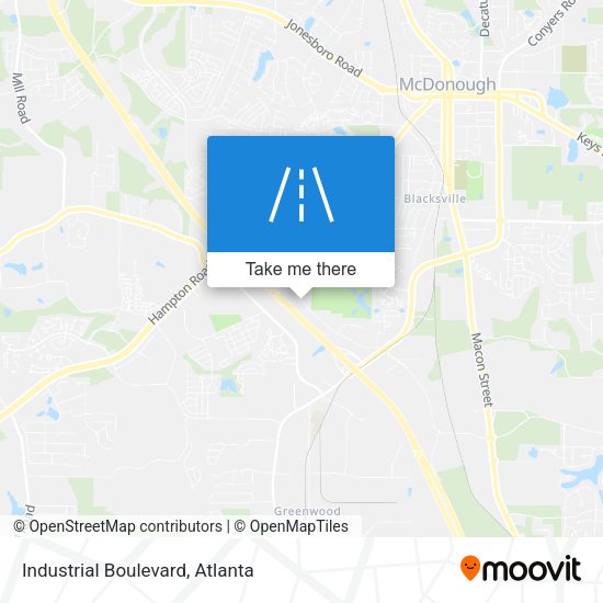 Industrial Boulevard map