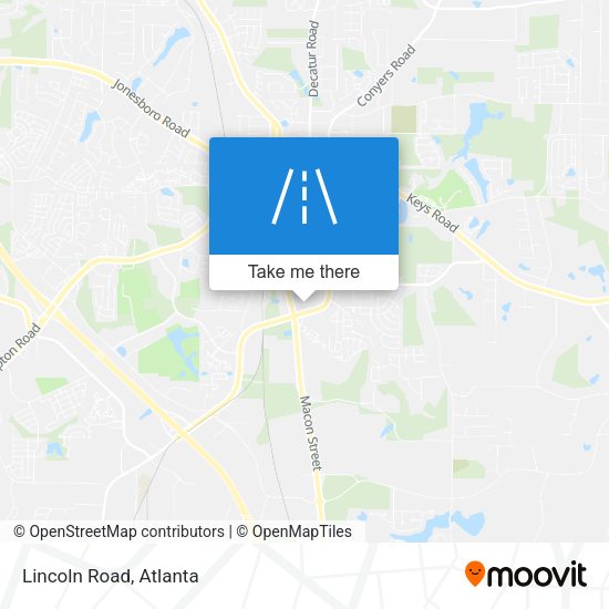 Mapa de Lincoln Road