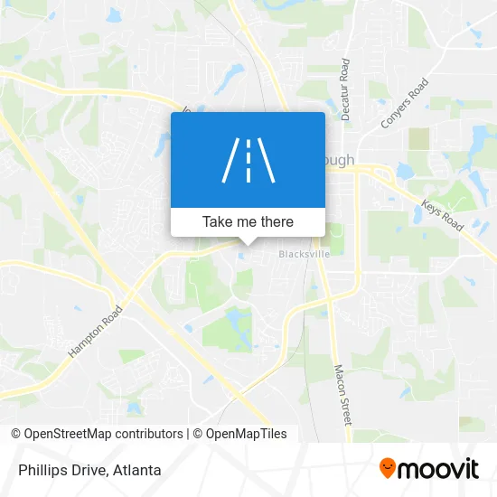 Phillips Drive map
