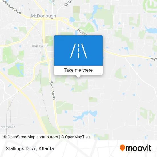 Stallings Drive map