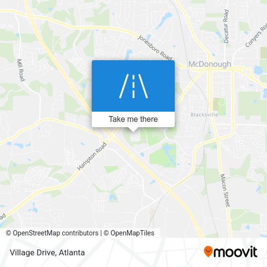 Mapa de Village Drive