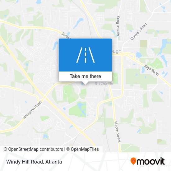 Mapa de Windy Hill Road