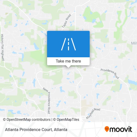 Atlanta Providence Court map