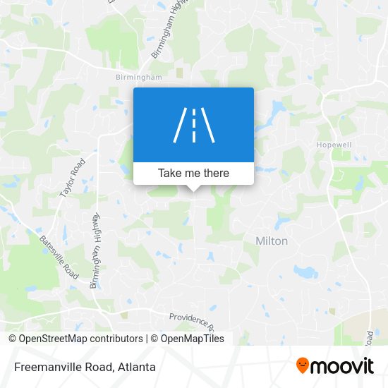 Mapa de Freemanville Road
