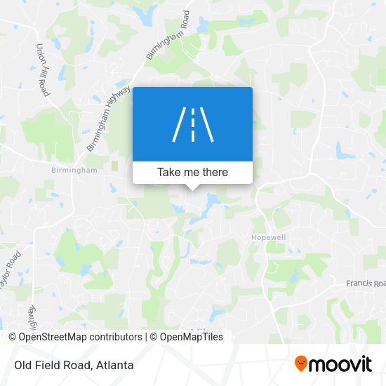 Mapa de Old Field Road