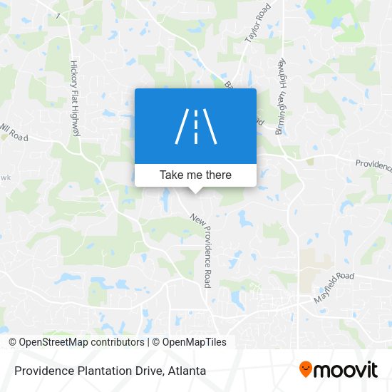Providence Plantation Drive map