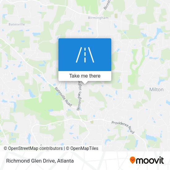 Mapa de Richmond Glen Drive