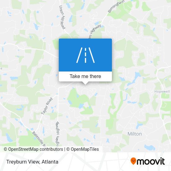 Mapa de Treyburn View
