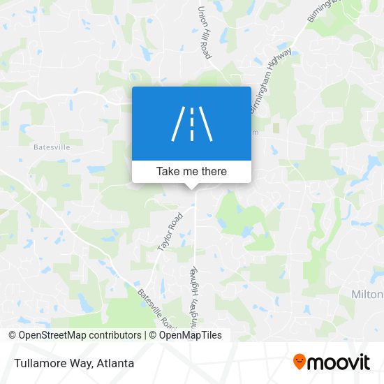 Mapa de Tullamore Way