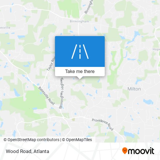 Mapa de Wood Road
