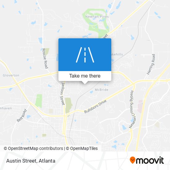 Mapa de Austin Street