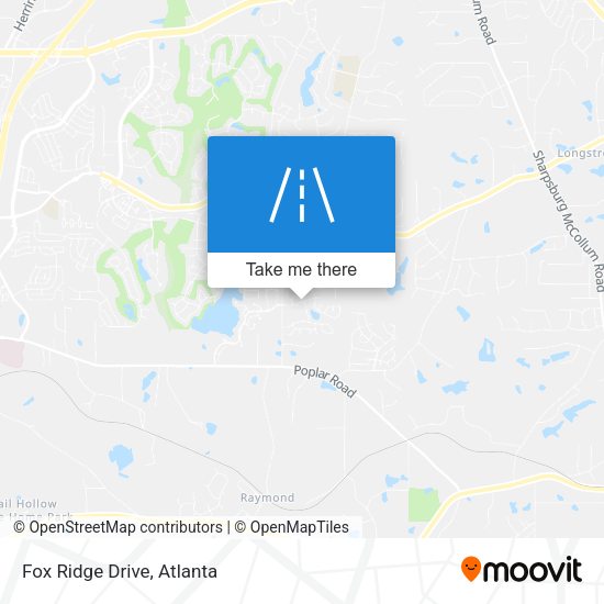 Fox Ridge Drive map