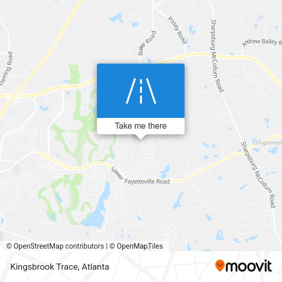Mapa de Kingsbrook Trace