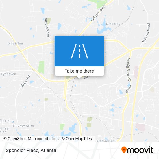 Mapa de Sponcler Place