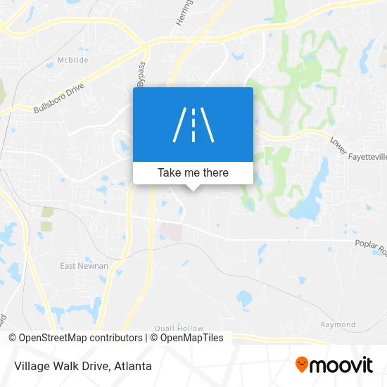 Village Walk Drive map