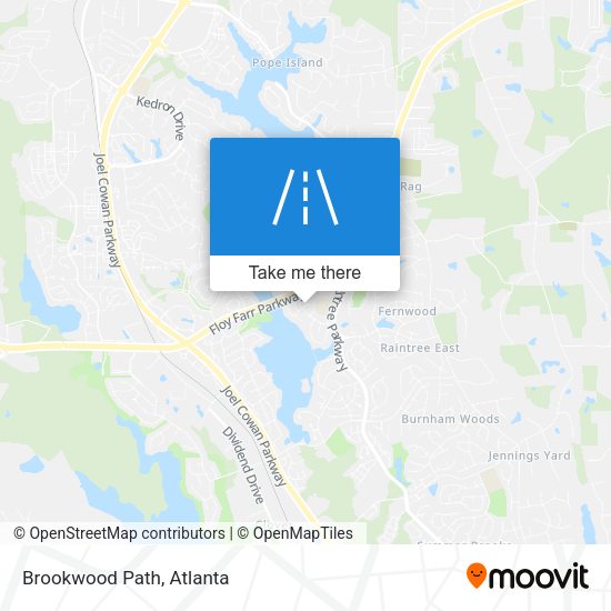 Mapa de Brookwood Path