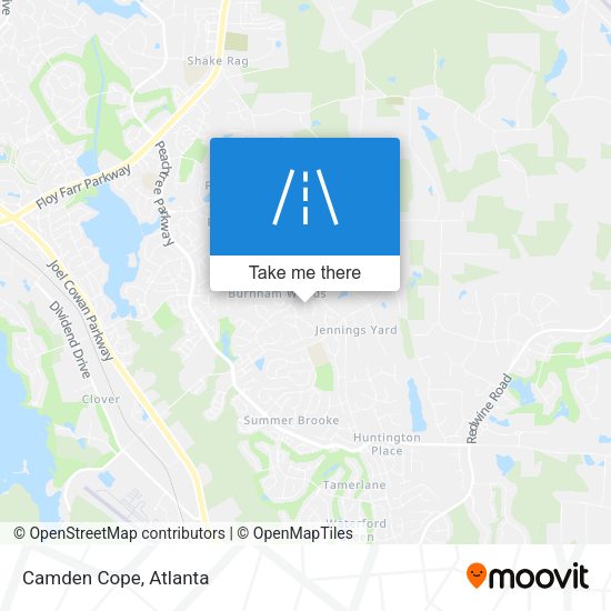 Mapa de Camden Cope
