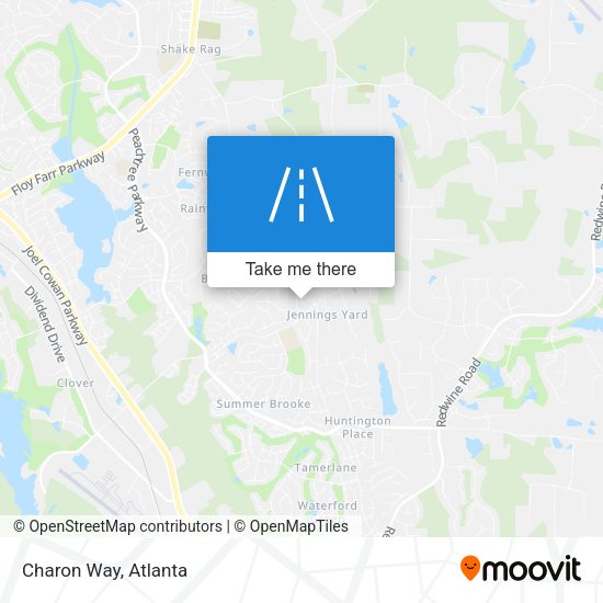 Mapa de Charon Way