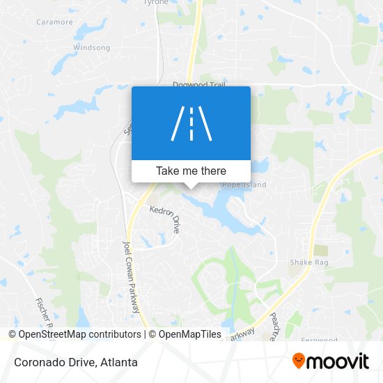 Mapa de Coronado Drive
