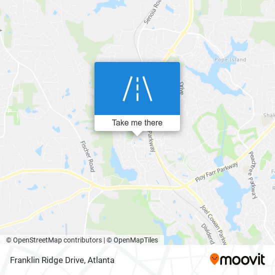 Franklin Ridge Drive map