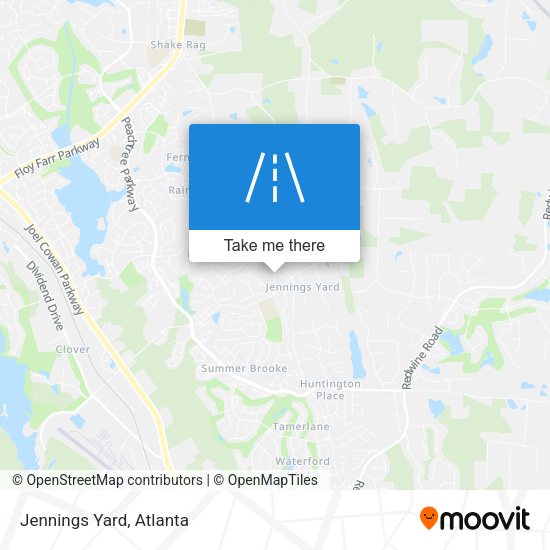 Mapa de Jennings Yard