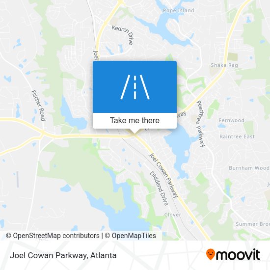 Mapa de Joel Cowan Parkway