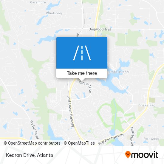 Kedron Drive map