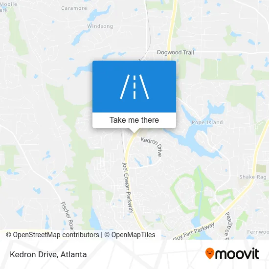 Kedron Drive map