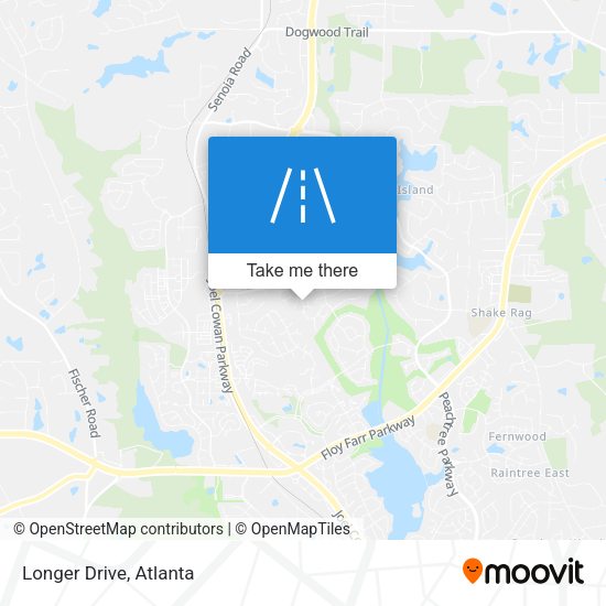 Longer Drive map