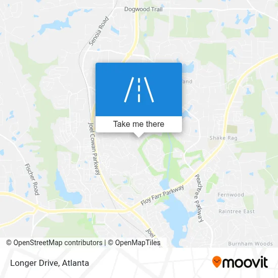 Longer Drive map