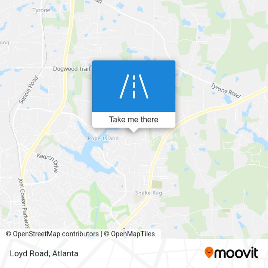 Mapa de Loyd Road