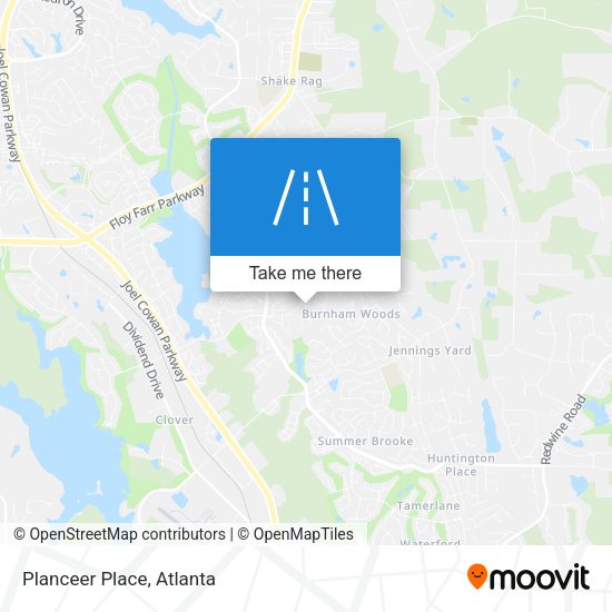 Mapa de Planceer Place