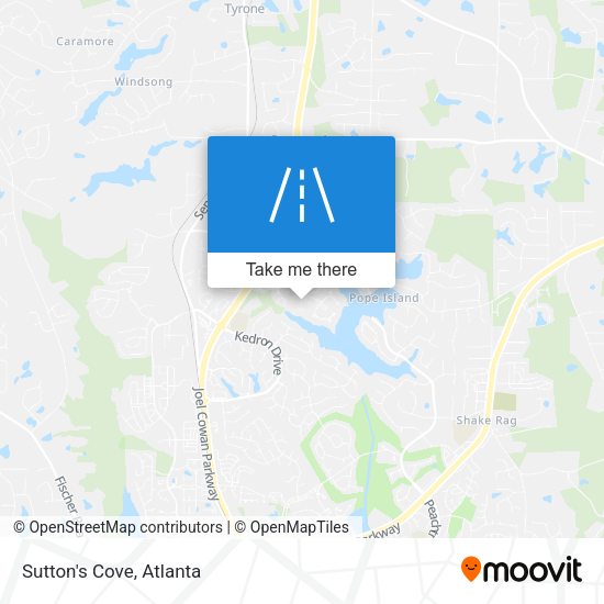 Mapa de Sutton'S Cove