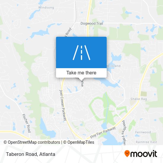 Mapa de Taberon Road