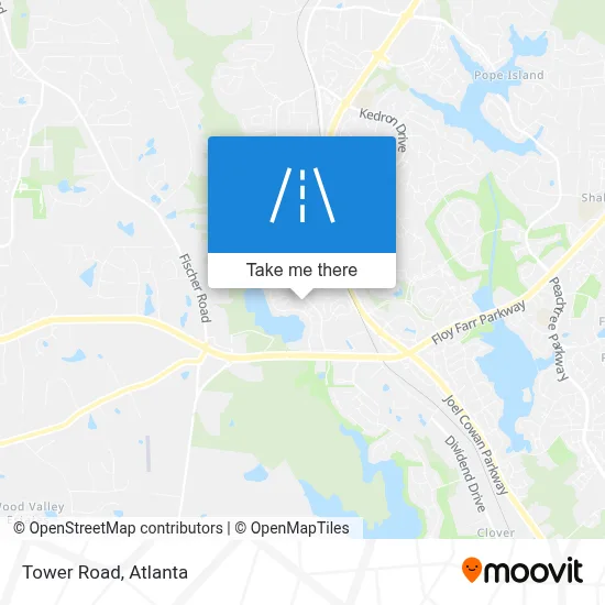 Tower Road map