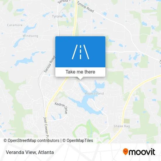 Veranda View map