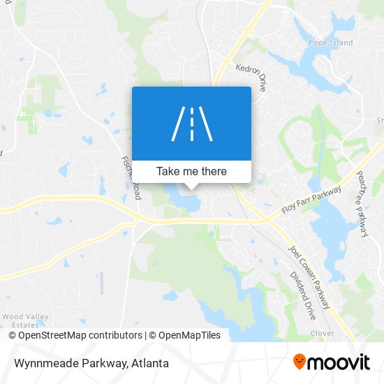 Mapa de Wynnmeade Parkway