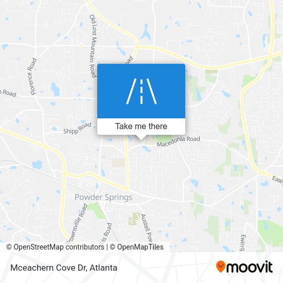 Mapa de Mceachern Cove Dr