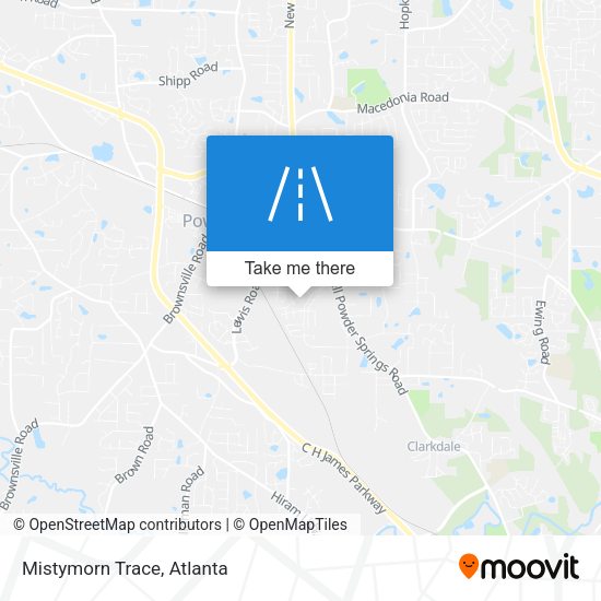 Mapa de Mistymorn Trace