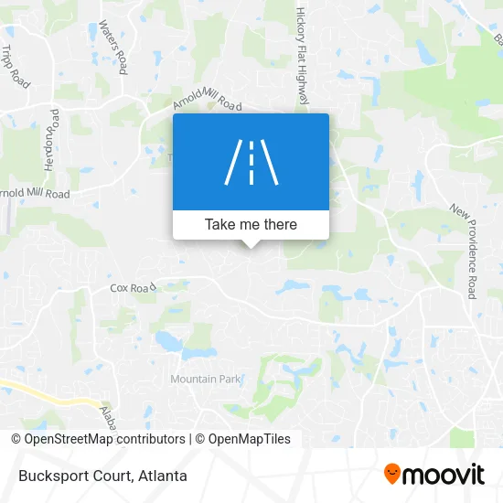 Bucksport Court map