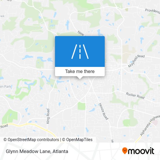 Mapa de Glynn Meadow Lane