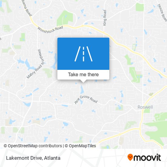 Lakemont Drive map